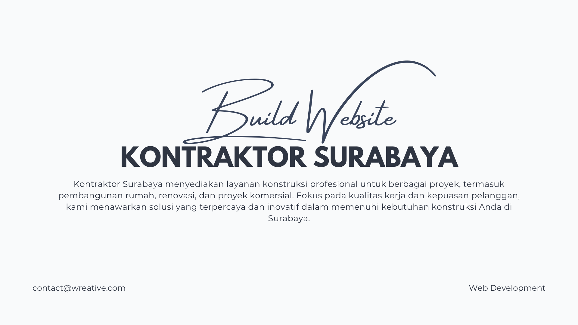 Kontraktor Surabaya